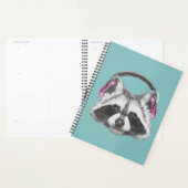 Kopfhörer-Raccoon Planer (Anzeige)