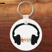 Kopfhörer Schlüsselanhänger (Vorderseite)
