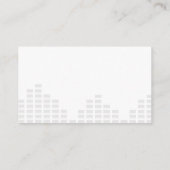 Kopfhörer-Turntable | Vinyl Visitenkarte (Rückseite)