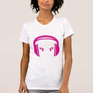 Kopfhörer u. Augen-T - Shirt