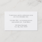 Kopfhörer | Unterschrift Visitenkarte (Rückseite)