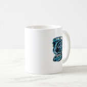 Kopfhörerdesign "Tune in level up" Kaffeetasse (VorderseiteRechts)