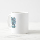 Kopfhörerdesign "Tune in level up" Kaffeetasse (Vorderseite Links)