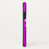 Kopfhörergehäuse mit lila DJ-Namen Case-Mate iPhone Hülle (Hinten/Rechts)