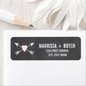 Kopfhörerherz + Arrow-Hochzeitstempel (Insitu)