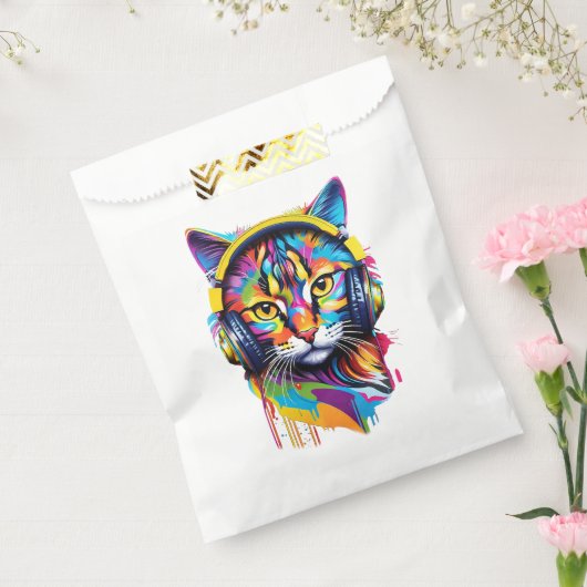 Kopfhörerkatze Geschenktütchen (Versiegelt)