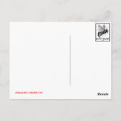 Kopfkarten des japanischen Teufels Postkarte (Rückseite)
