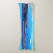 Kopfkissen aus Bubblepazifik, Hafen von Dana Point Seitenschläferkissen (Vorderseite Vertikal)