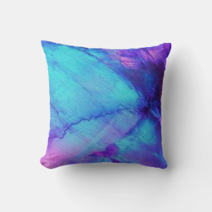 Kopfkissen - Blaurosa Opal Kissen