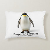 Kopfkissen des Kaiserpinguins (Aptenodytes forster Dekokissen (Vorderseite)