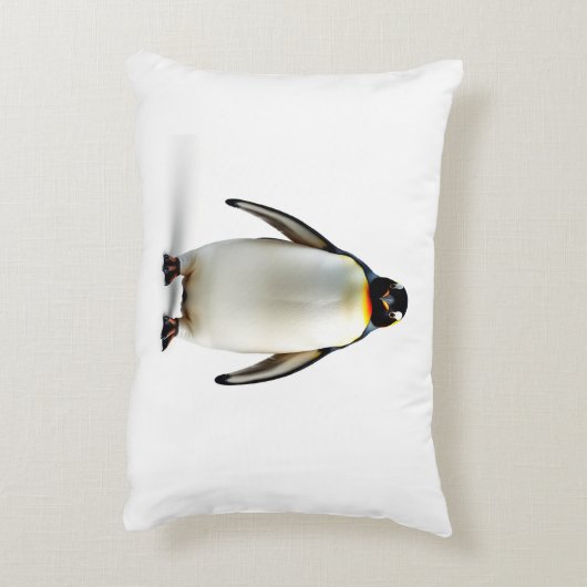 Kopfkissen des Kaiserpinguins (Aptenodytes forster Dekokissen (Rückseite(Vertikal))