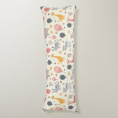 Kopfkissen des Tiermusters Seitenschläferkissen (Vorderseite Vertikal)