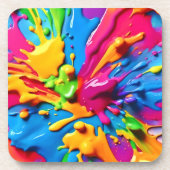 Kopfkissen Getränkeuntersetzer (Vorderseite)