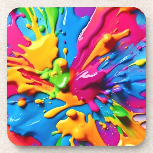 Kopfkissen Getränkeuntersetzer (Vorderseite)