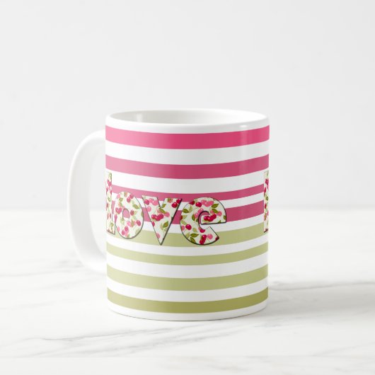 Kopfkissen Kaffeetasse (Vorderseite Links)