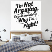 Kopfkissen Leinwanddruck (Insitu (Schlafzimmer))