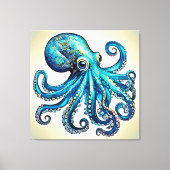 Kopfkissen Leinwanddruck (Vorderseite)