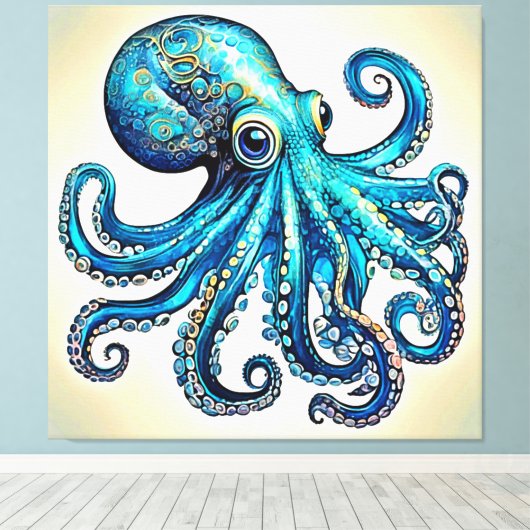 Kopfkissen Leinwanddruck (Insitu (Holzboden))