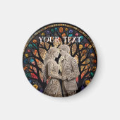 Kopfkissen Magnet (Vorne)