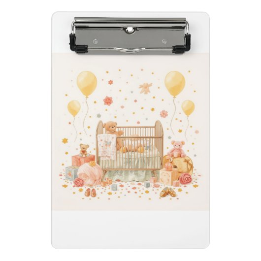 Kopfkissen Mini Klemmbrett (Vorderseite)