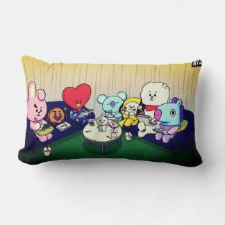 Kopfkissen mit BT21 Lendenkissen