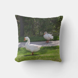 Kopfkissen mit Enten Kissen