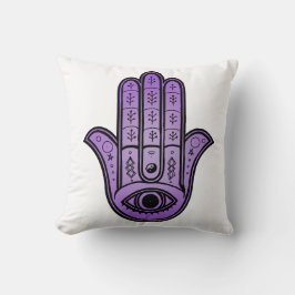 Kopfkissen mit Hamsa Handdesign Kissen