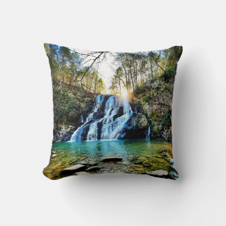 Kopfkissen mit Wasserfallmotiv Kissen
