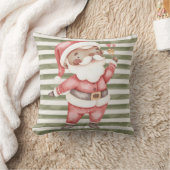 Kopfkissen mit Wasserfarbe Santa Kissen (Decke)