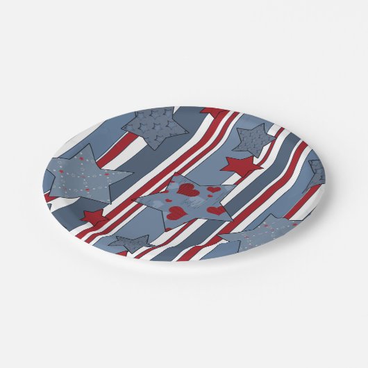 Kopfkissen Pappteller (Schrägansicht)