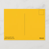 Kopfkissen Postkarte (Rückseite)