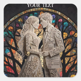 Kopfkissen Quadratischer Aufkleber