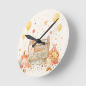 Kopfkissen Runde Wanduhr (Winkel)