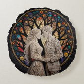 Kopfkissen Rundes Kissen (Vorderseite)