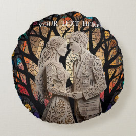 Kopfkissen Rundes Kissen