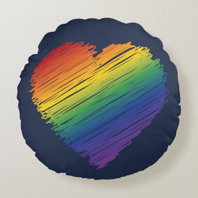 Kopfkissen Rundes Kissen (Vorderseite)