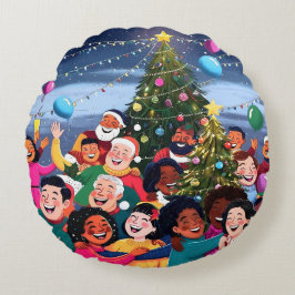 Kopfkissen Rundes Kissen