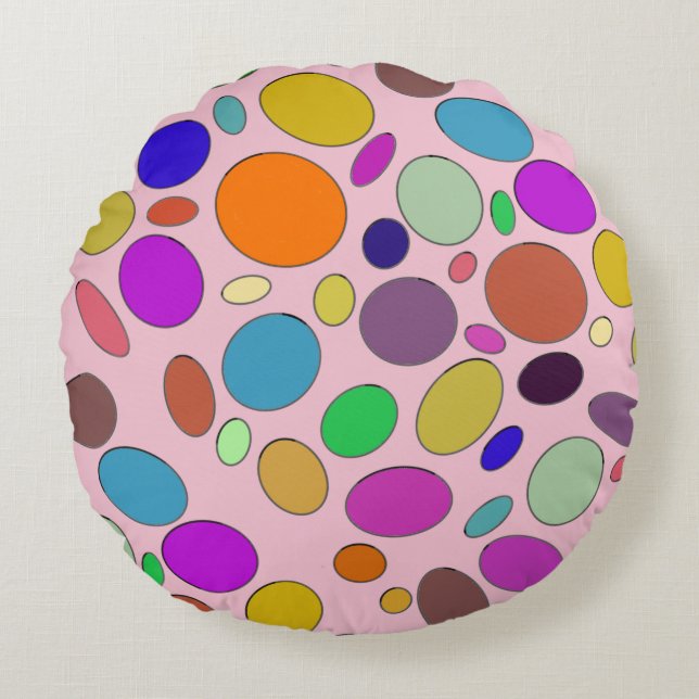 Kopfkissen Rundes Kissen (Vorderseite)