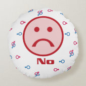 Kopfkissen Rundes Kissen (Rückseite)