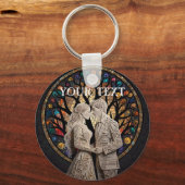 Kopfkissen Schlüsselanhänger (Vorderseite)