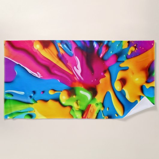 Kopfkissen Strandtuch (Vorderseite)