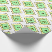 Kopfkissenpapier für die Hochzeitsfeier Geschenkpapier (Ecke)