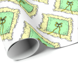 Kopfkissenpapier für die Hochzeitsfeier Geschenkpapier