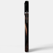 Kopfkunstwerk aus Holz Case-Mate iPhone Hülle (Rückseite / Links)