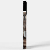 Kopfkunstwerk aus Holz Case-Mate iPhone Hülle (Rückseite / Rechts)