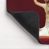 Kopflehne mit Shu, der ägyptische Gott der Luft Mousepad (Ecke)