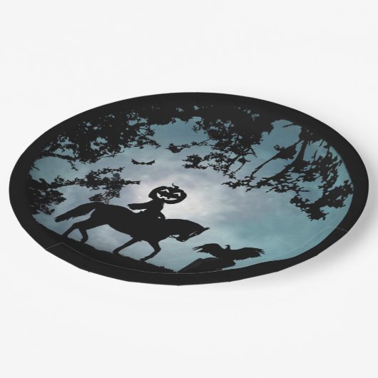 Kopflose Halloween-Party Paper Teller (Schrägansicht)