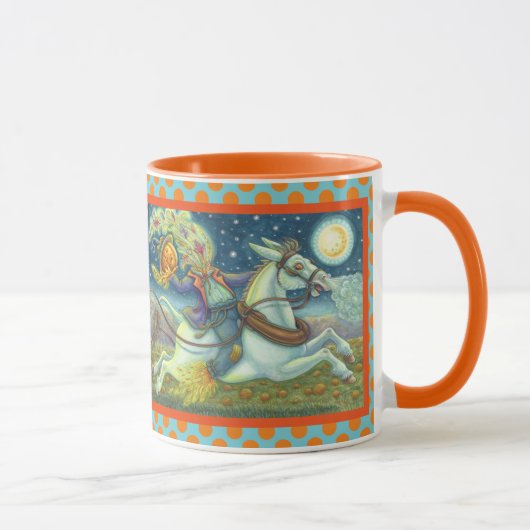 KOPFLOSE HORSEMAN-SKARECROW, HALLOWEEN COMBO-TASSE TASSE (Rechts)
