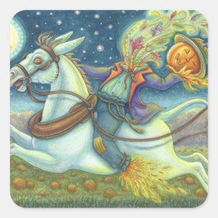 KOPFLOSE HORSEMAN-SKARECROW & MULE STICKERS Platz