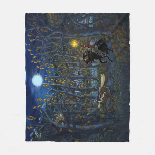 Kopflose Pferdedecke Fleecedecke (Vorderseite)